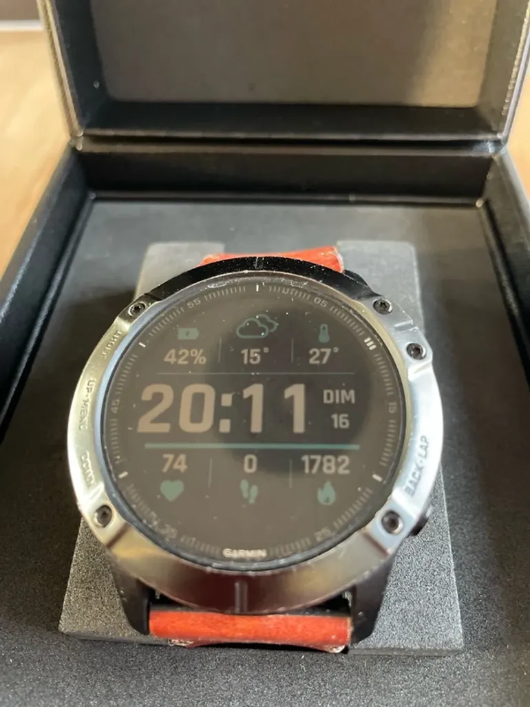 Garmin Fenix 6 Sapphire bike d'occasion — image 3 sur 3
