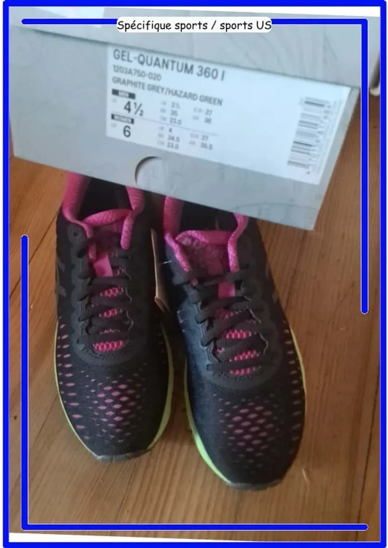 Tweedehands Asics Gel-Quantum 360 bike — afbeelding 5 van 8