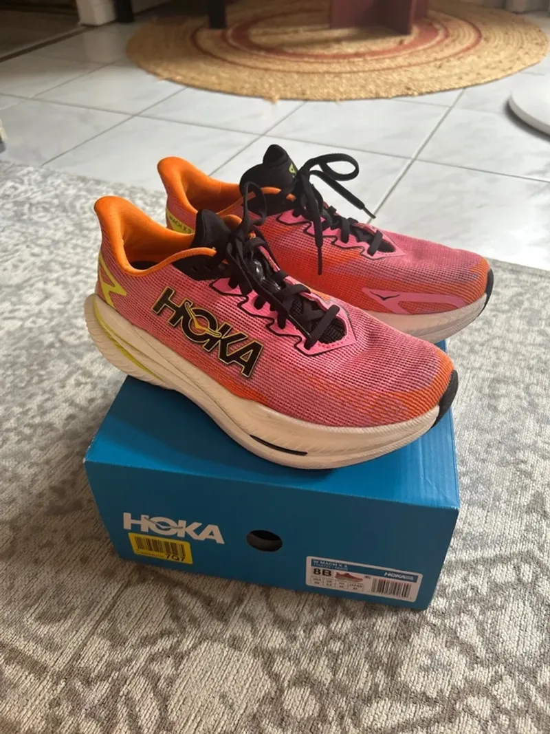 Used Hoka Mach X 3 Running Shoes