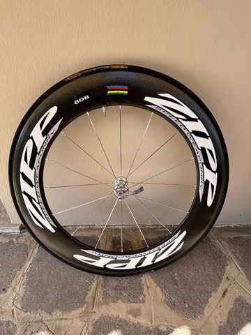 Brugt Zipp 808 Wheelset Tubular bike — billede 4 af 8