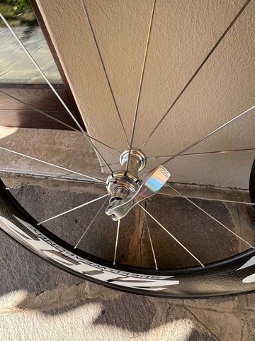 Brugt Zipp 808 Wheelset Tubular bike — billede 7 af 8
