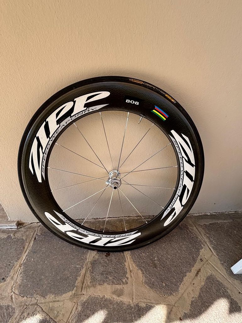 Brugt Zipp 808 Wheelset Tubular bike — billede 3 af 8