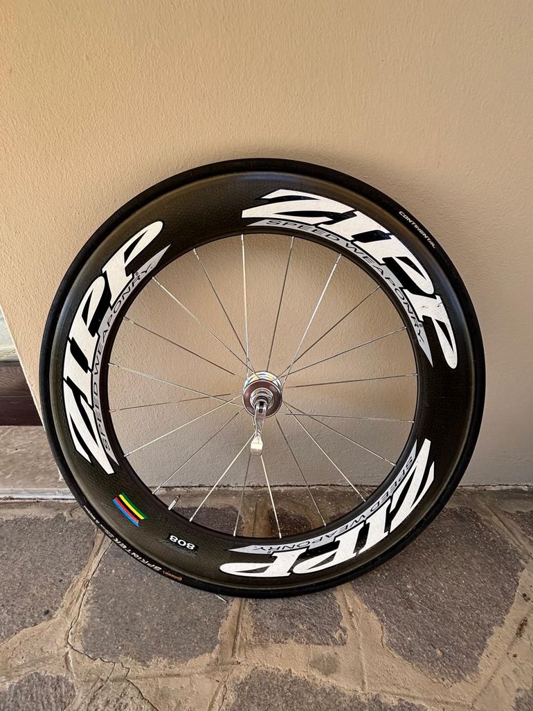 Brugt Zipp 808 Wheelset Tubular bike — billede 6 af 8