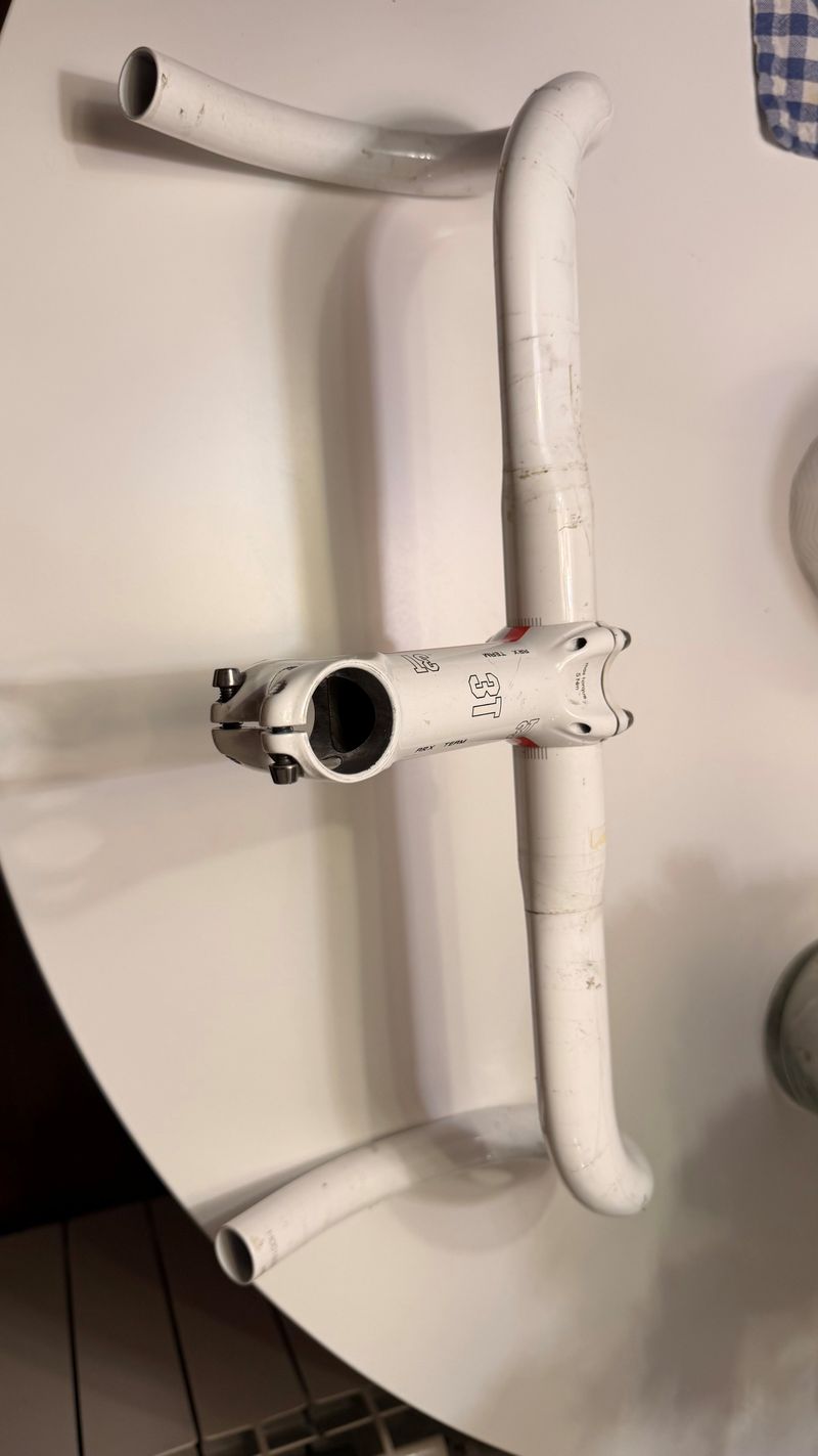 Used Fsa Wing Pro Handlebar + 3T ARX Team Stem Cockpit