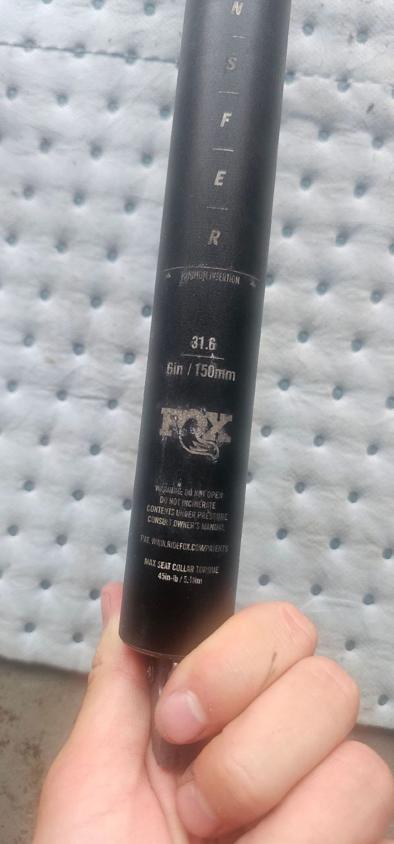 Fox Racing Transfer SL Dropper Seatpost 2026 bike usato — immagine 2 di 5