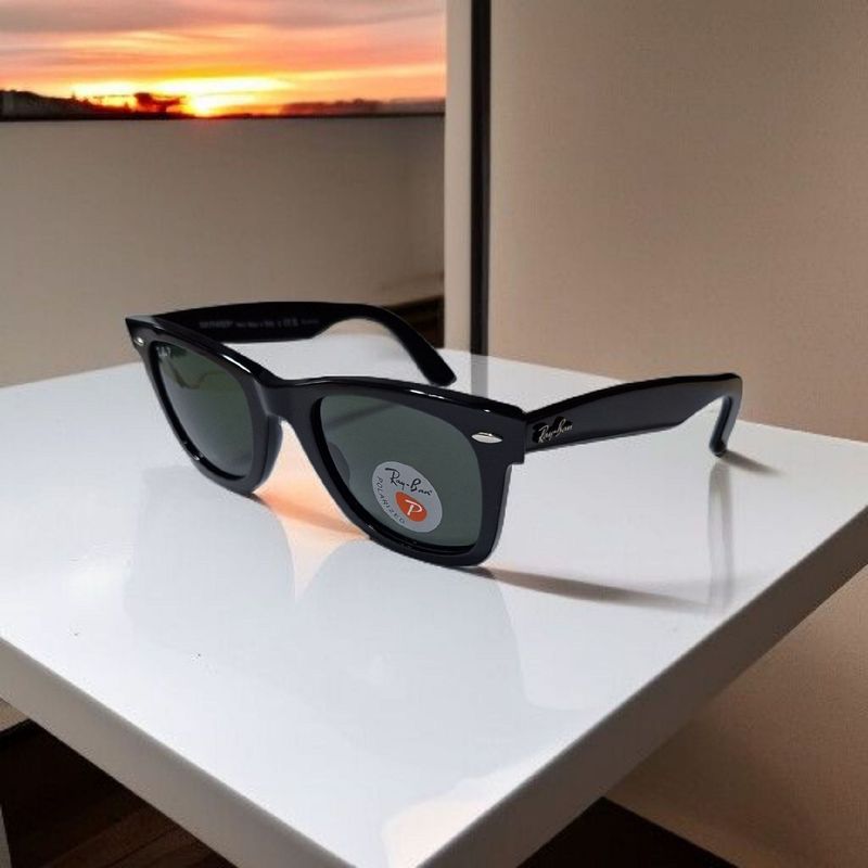 Použité ray-ban Wayfarer Polarizzati RB2140 901/58 Cycling Accessories