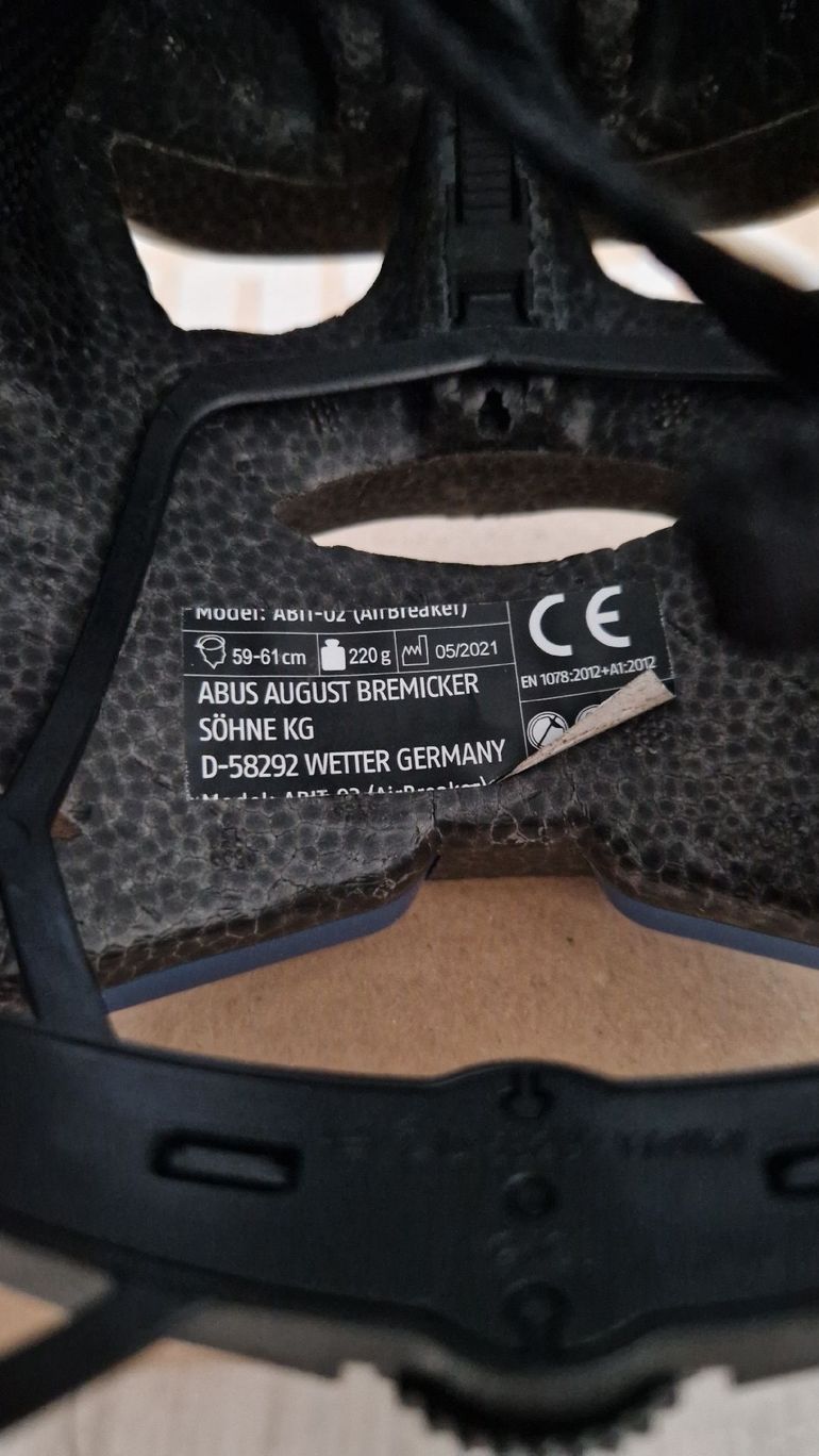 Brugt ABUS AirBreaker Helmet 2021 bike — billede 5 af 5