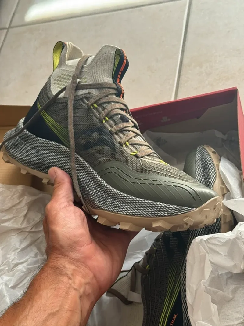 Used Saucony Endorphin Trail Running Shoes