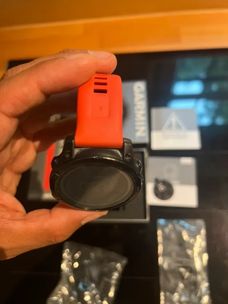 Used Garmin Fenix 7 Sapphire Solar bike — image 12 of 13