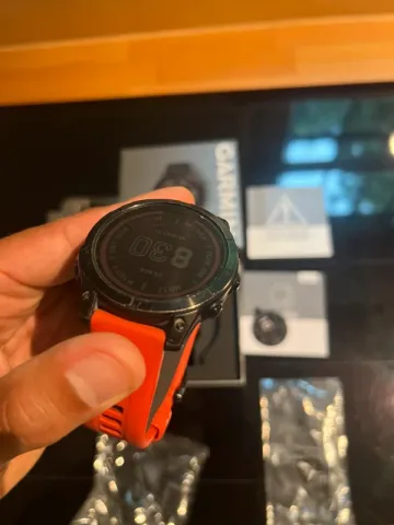 Used Garmin Fenix 7 Sapphire Solar bike — image 7 of 13