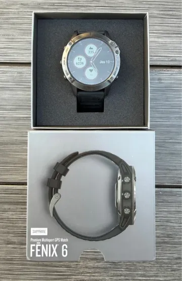 Used Garmin Fenix 6 Sapphire bike — image 1 of 4