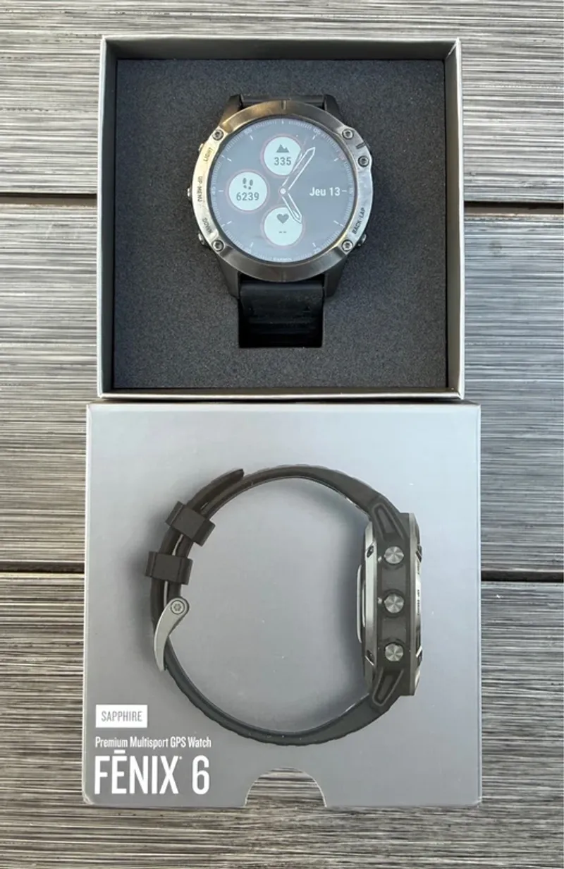 Brugt Garmin Fenix 6 Sapphire Electronics