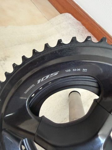 Brugt Shimano 105 Crankset 2026 bike — billede 2 af 3