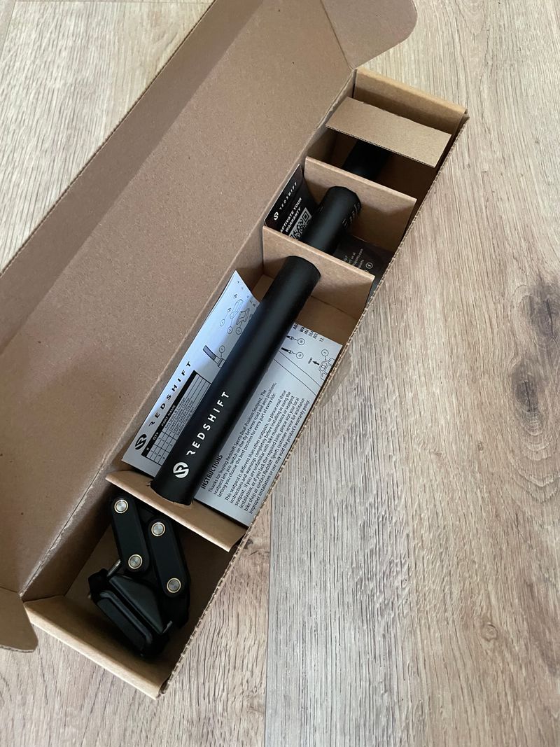 Brugt Redshift Sports Dual Position Seatpost Saddles & Seatposts