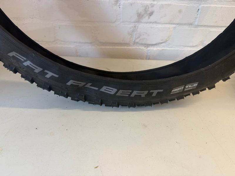 Used Schwalbe Fat Albert 27, 5x2, 35 Tyres & Tubes