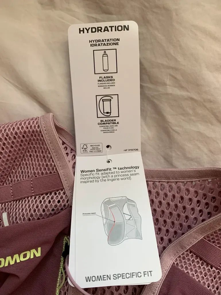 Brugt Salomon Running/Trail Gilet bike — billede 8 af 12