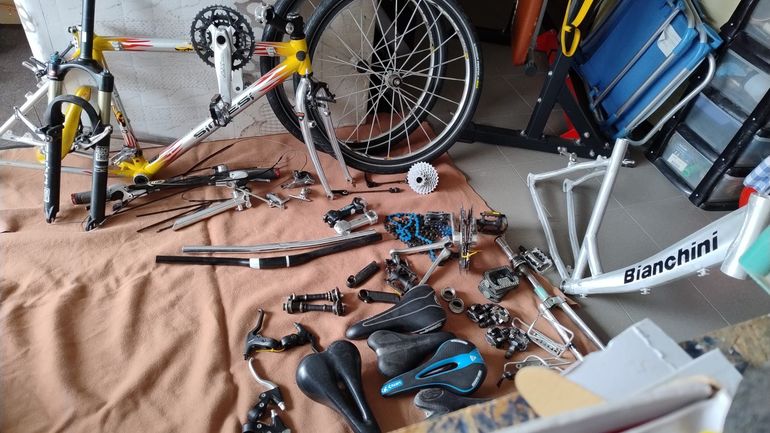 Brugt Sintesi X-Wing X-Wing MTB Frame 1999 bike — billede 4 af 4