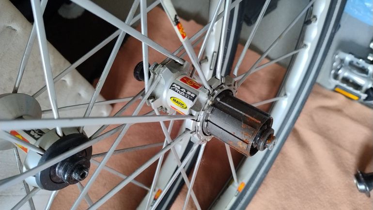 Brugt Sintesi X-Wing X-Wing MTB Frame 1999 bike — billede 3 af 4