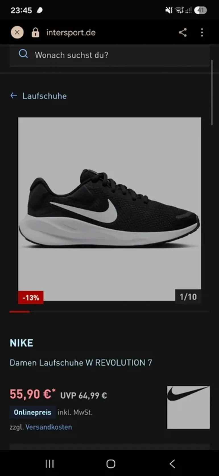 Used Nike Revolution 7 bike — image 5 of 5