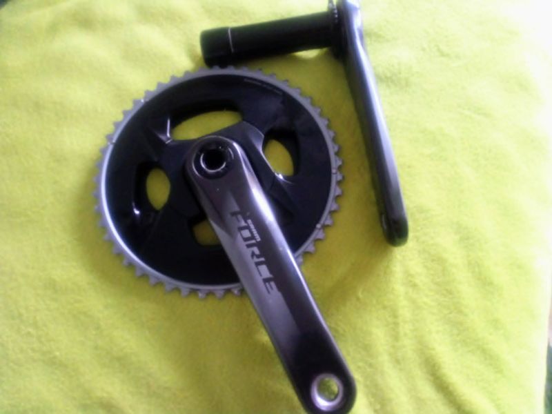 Used Sram Force Cranks Drivetrain & Pedals