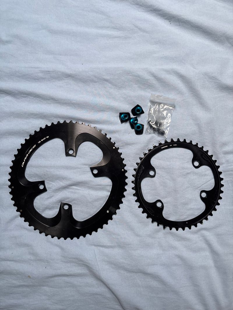 Gebrauchtes Shimano Dura-Ace Chainrings R9200 58/44T 2026 Drivetrain & Pedals