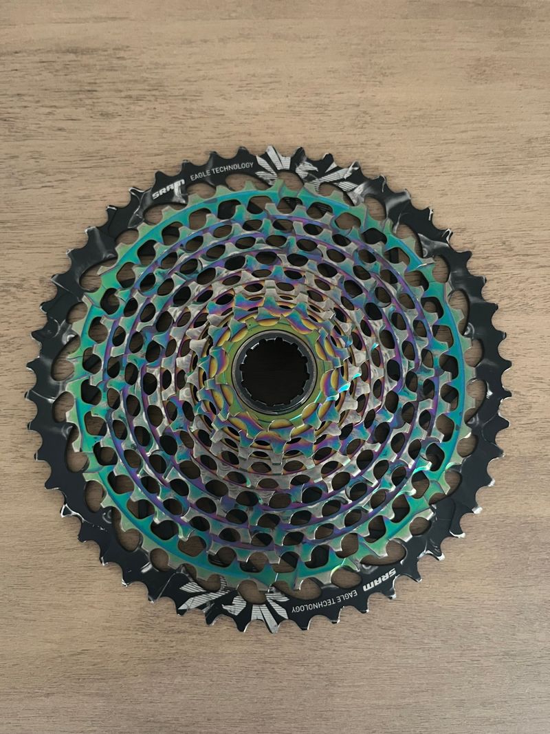Used Sram XX1 Eagle XG-1299 10-50 12V Drivetrain & Pedals