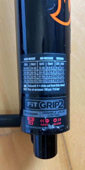 Used Fox 38 Factory Grip 2 Fork bike — image 5 of 11