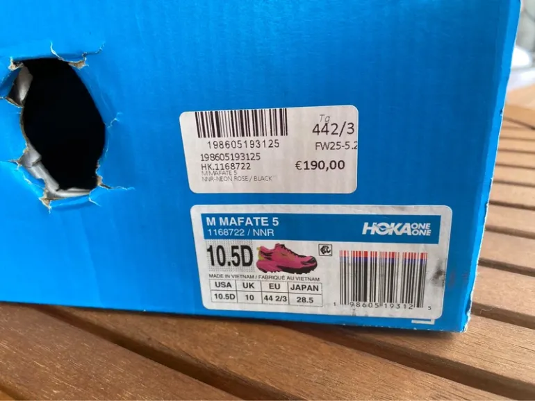 Hoka Mafate 5 bike d'occasion — image 2 sur 7