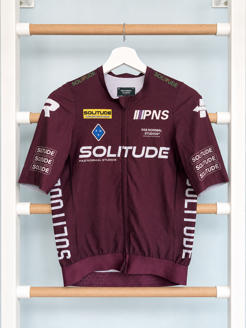 Used Pas Normal Studios Solitude Logo Jersey 2023 Cycling Clothing