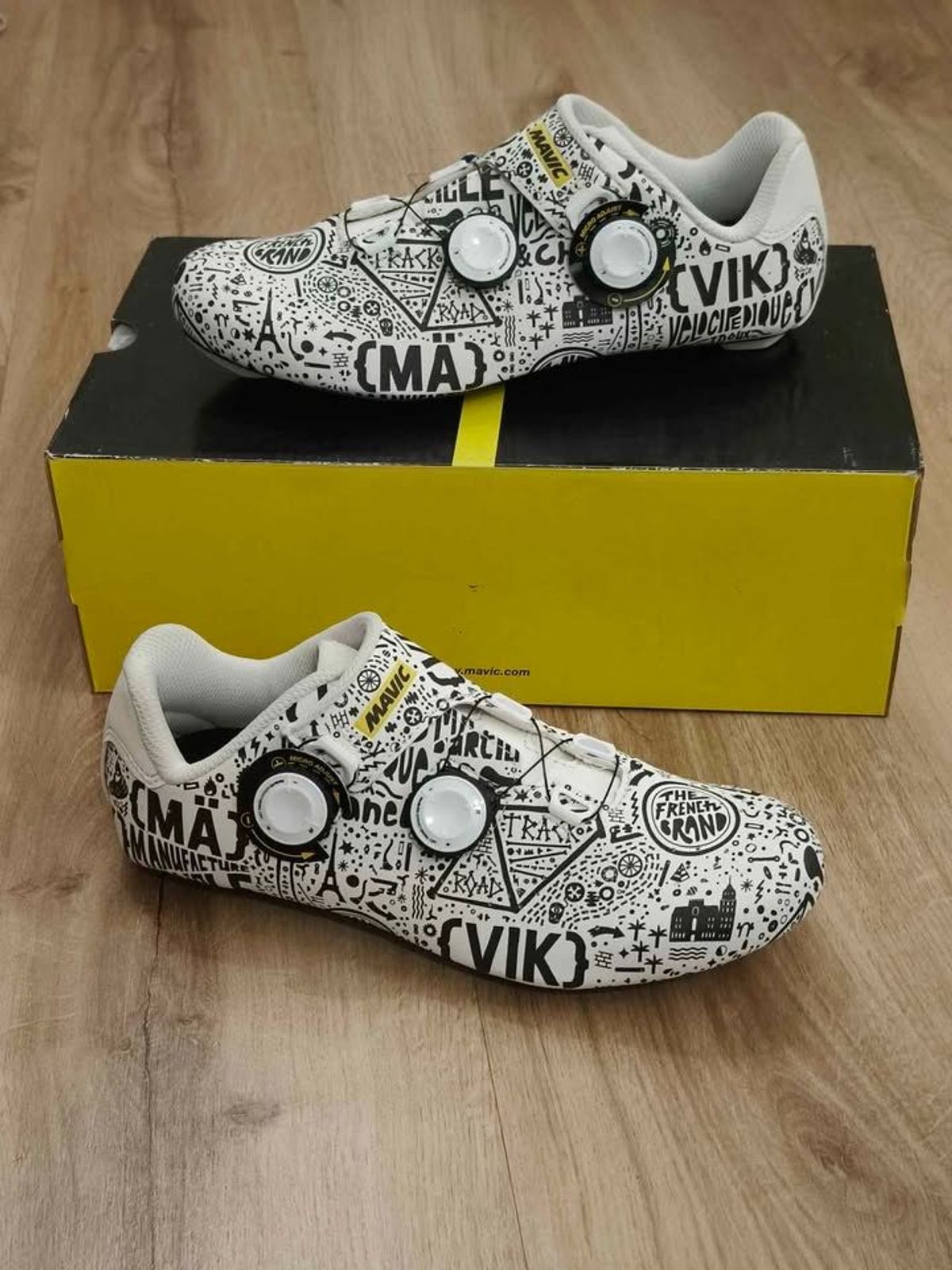 Used Mavic Sapatos de estrada Cosmic PRO II PARIS-NICE LTD Carbon