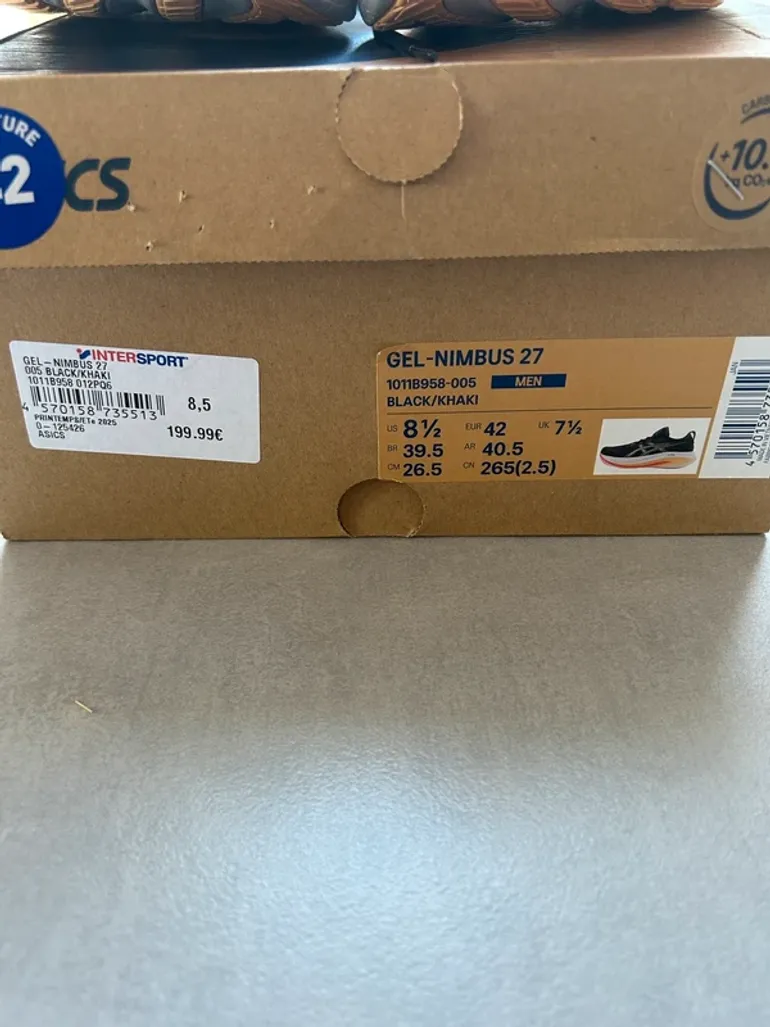 Used Asics Gel Nimbus 27 bike — image 6 of 6