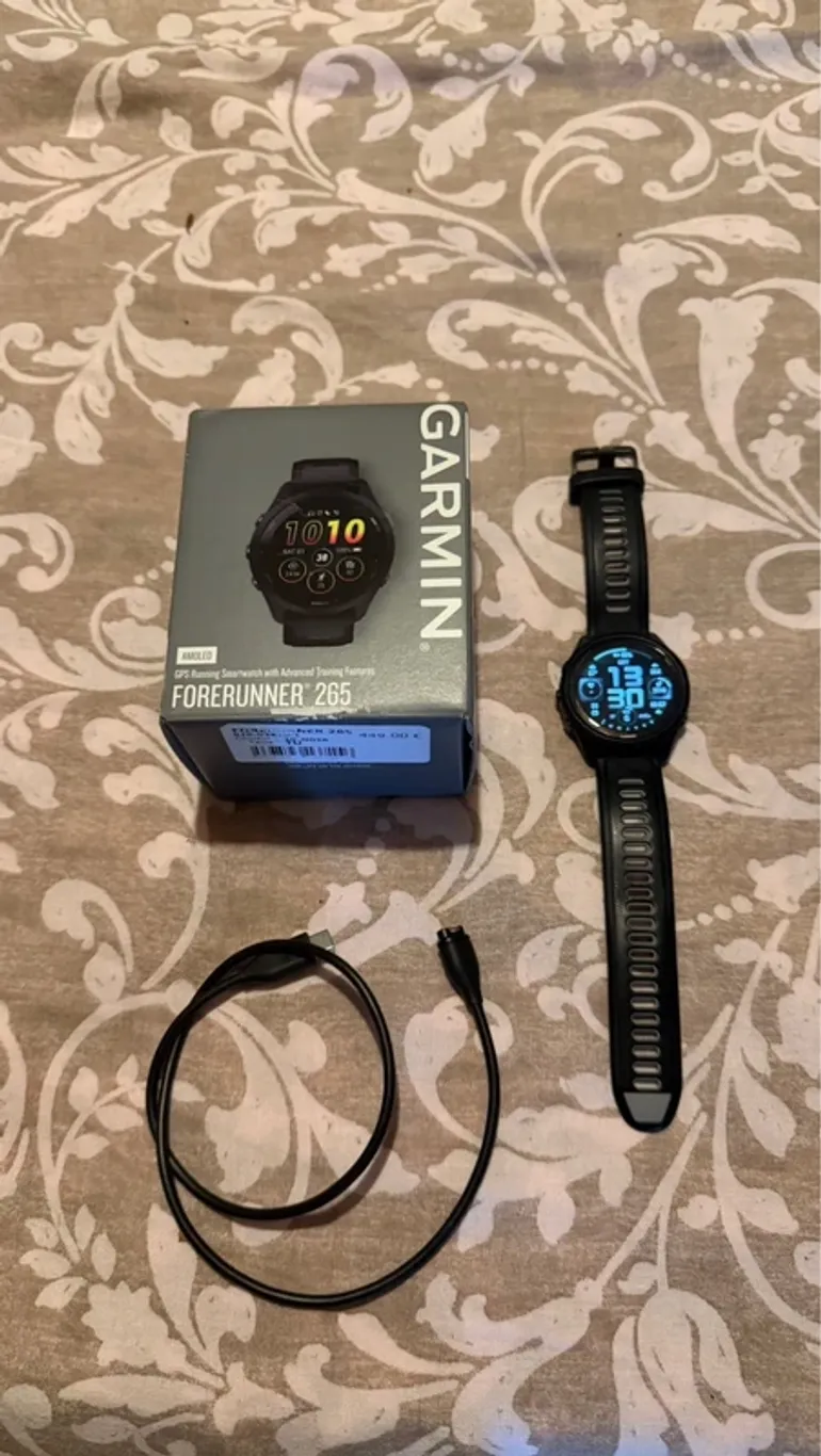 Used Garmin Forerunner 265 bike — image 2 of 3
