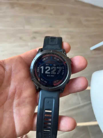 Used Garmin Fenix 7X Sapphire Solar bike — image 4 of 4