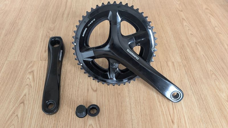 Used Shimano FC-RS510 Drivetrain & Pedals