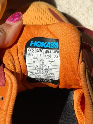 Used Orange Hoka Bondi 8 bike — image 3 of 3