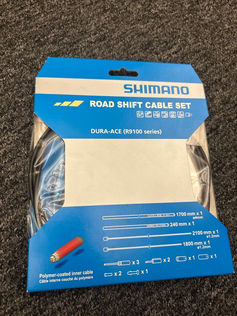 Used Shimano Dura Ace 9100 Shift Cable Set Drivetrain & Pedals