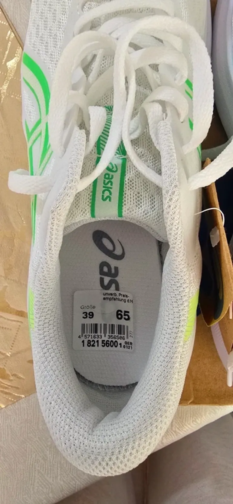 Brugt Asics Sportschuhe bike — billede 5 af 5