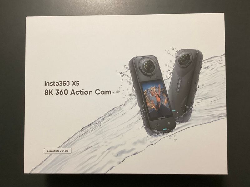 Used Insta360 InstaX5 8K 360 Action Cam - Essentials Bundle Electronics