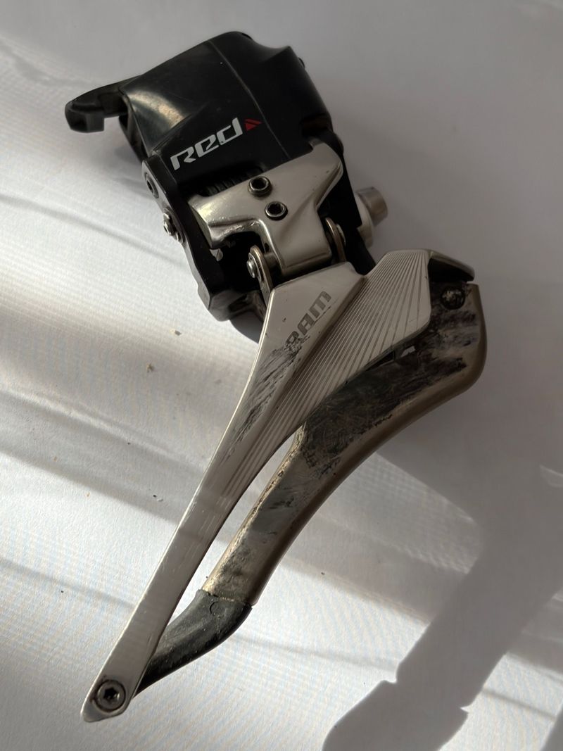 Used Sram RED eTap Front Derailleur Drivetrain & Pedals
