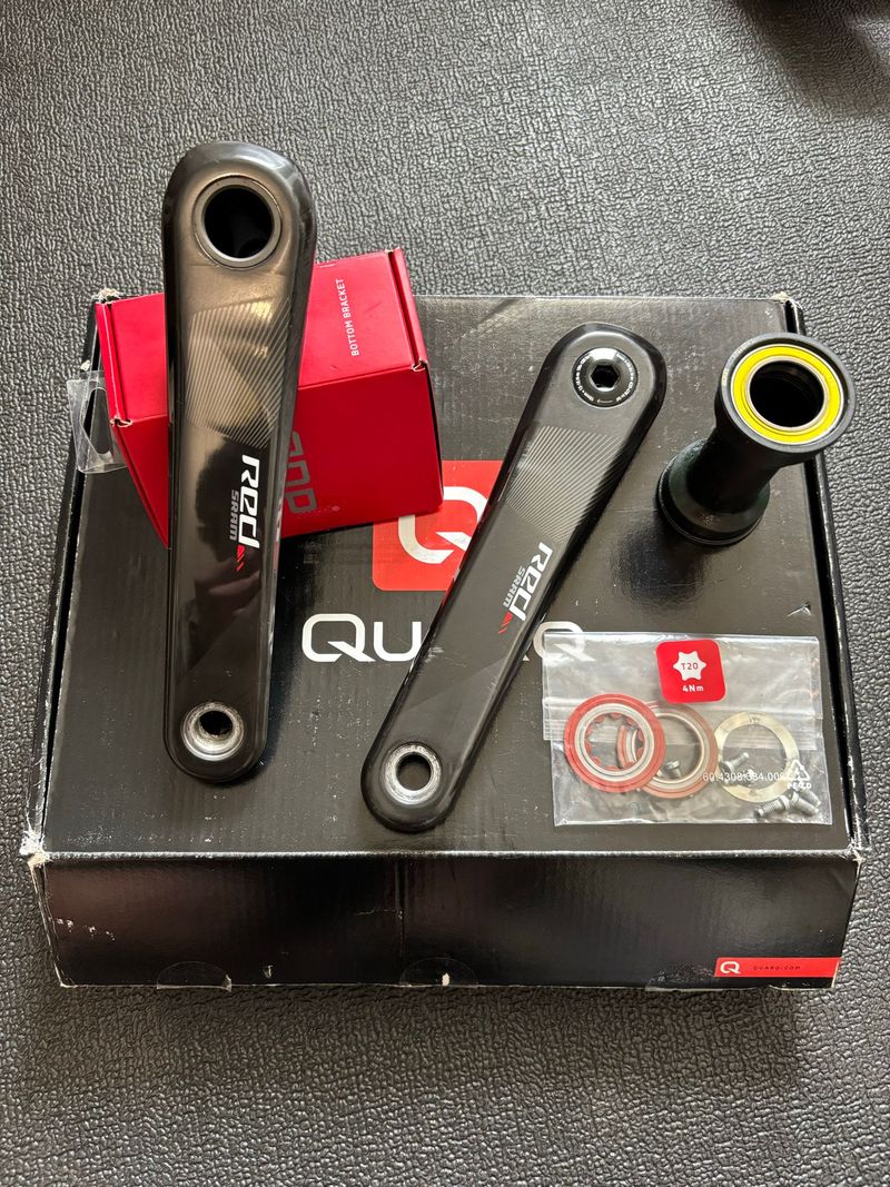 Tweedehands Sram Red Crank Drivetrain & Pedals