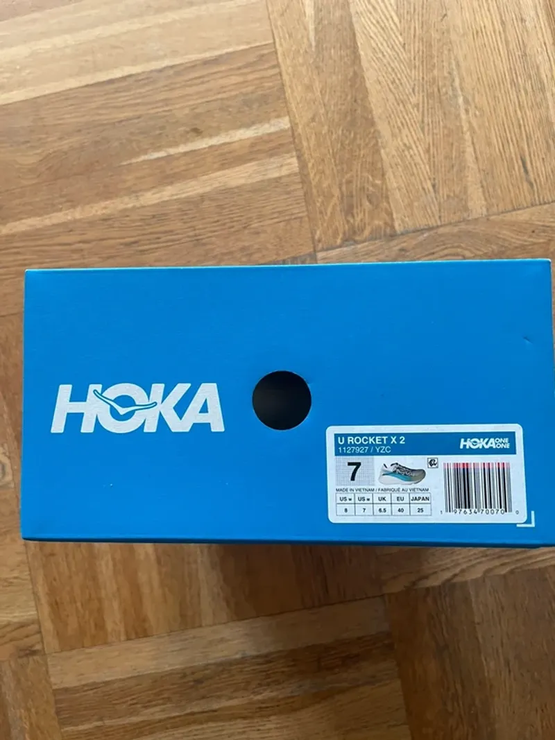 Used Hoka Rocket X2 Running Shoes