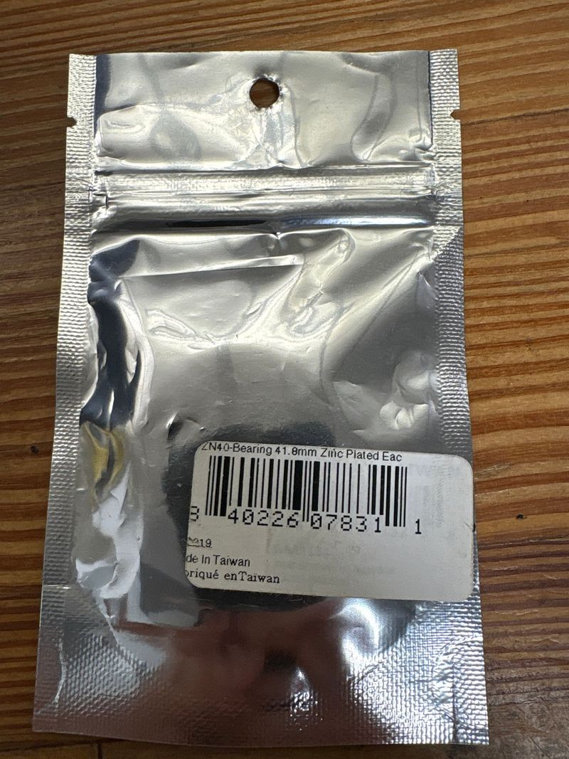 Used Cane Creek ZN40 41.8mm Zinc Plated Bearing Cockpit