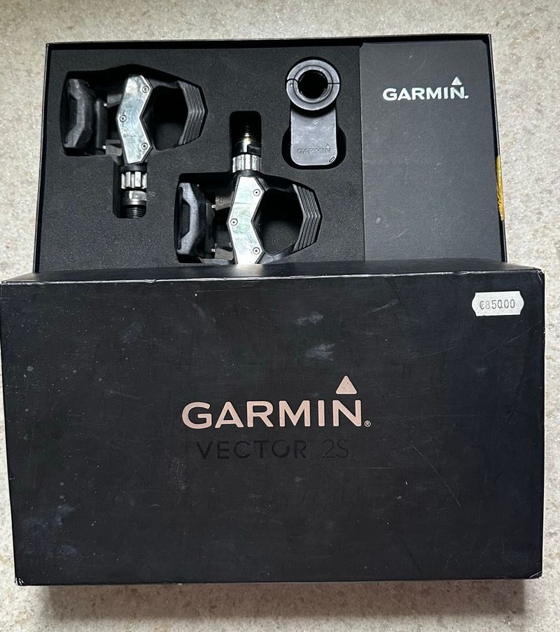 Used Garmin Vector 2S Wattmess-Pedalsystem Drivetrain & Pedals