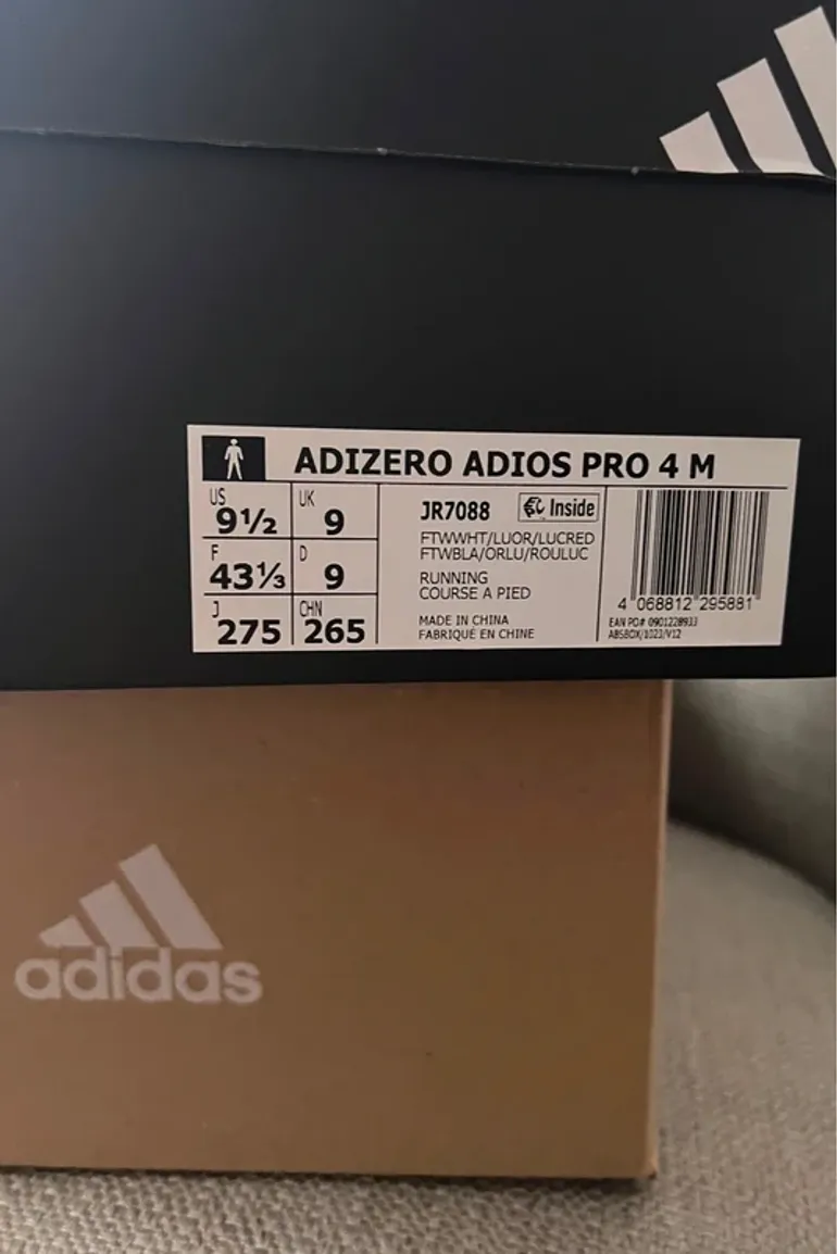 Used Orange Adizero Adios Pro 4 bike — image 8 of 8