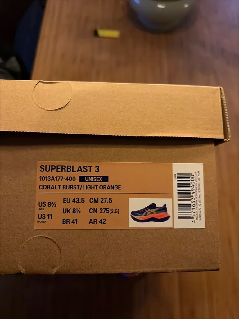 Used Asics Superblast 3 bike — image 5 of 5