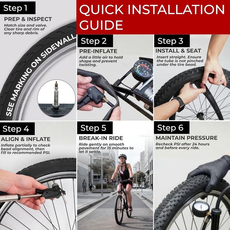 Fincci Camera d'Aria 700x35C-38C bike usato — immagine 7 di 8