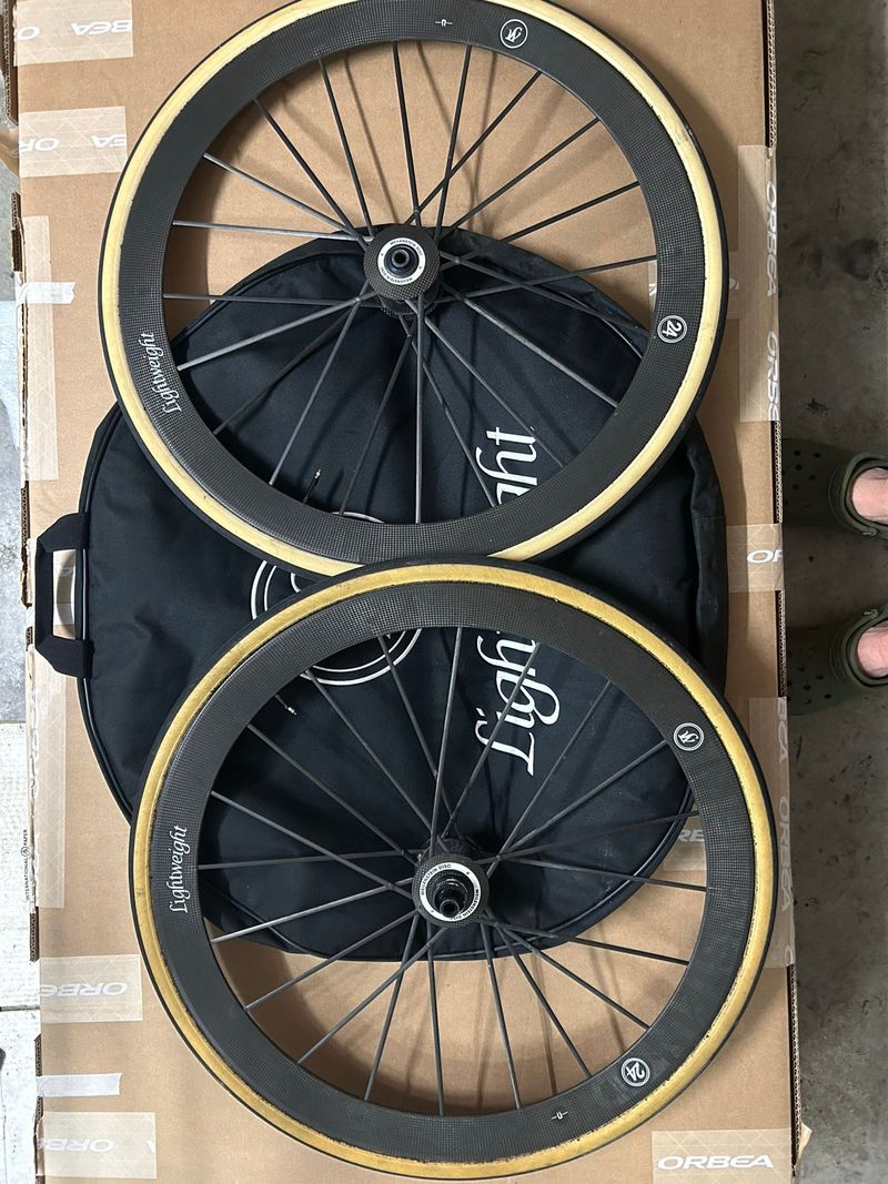 Used Lightweight Meilenstein Disc Tubular Wheels 2023 Wheels