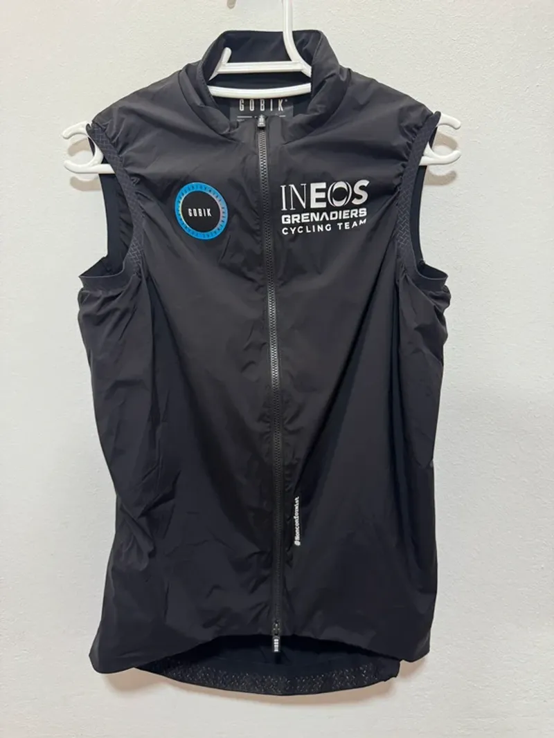 Tweedehands Gobik Exclusive TEAM INEOS eminent Winter vest size XS Cycling Clothing