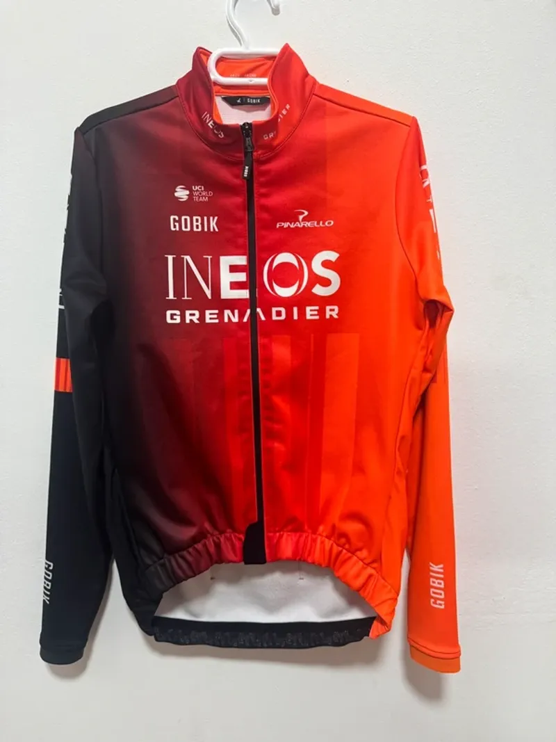 Used Gobik Exclusive Polartec Winter Jacket Team Ineos Grenadier size S Cycling Clothing