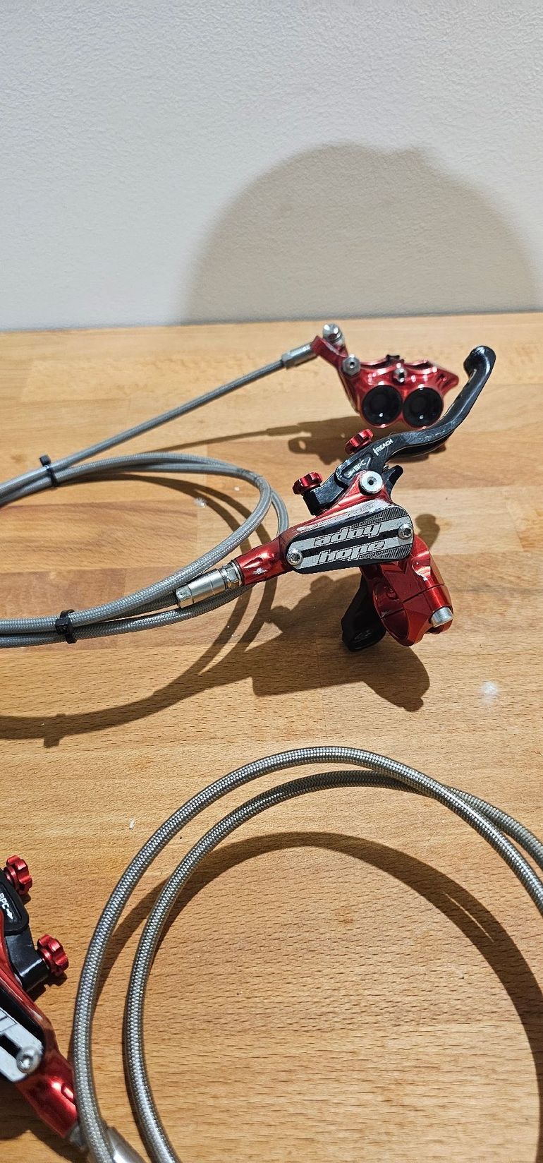 Used Hope Tech 3 E4 Brake Set bike — image 6 of 7